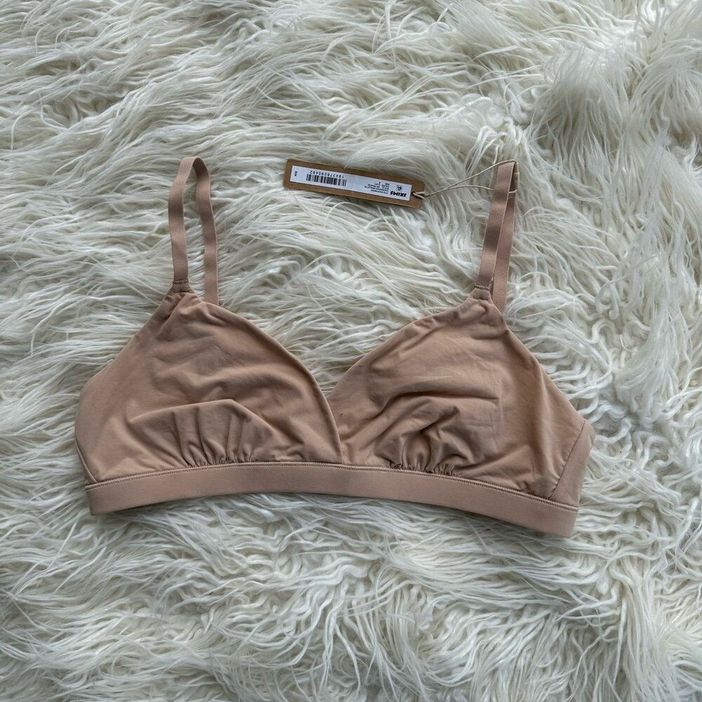 Skims Fits Everybody Crossover Bralette Clay Size Medium